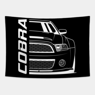 Front Racing Stang Cobra GT 500 Tapestry
