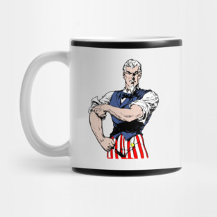 Uncle Sam Rolling Up His Sleeves! Mug