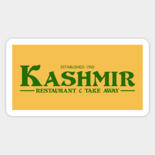 Kashmir Bradford Curry House Sticker