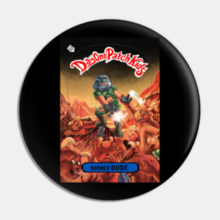 Day One Patch Kids 019 ( Doomed Dude ) 80s toys Pin