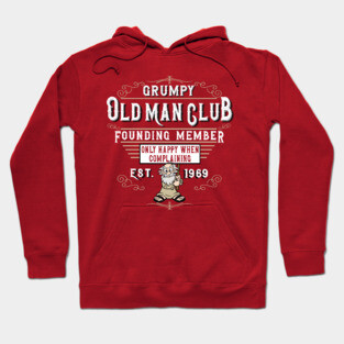 Grumpy Old man Club Hoodie