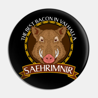 Sæhrimnir Bacon Pin