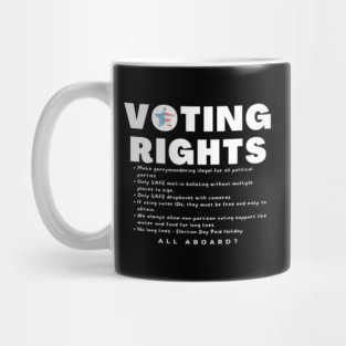 Voting Rights for ALL Mug