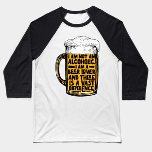 Beer Lover Baseball T-Shirt