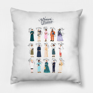 Women of Science Pillow