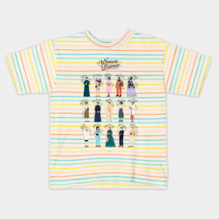 Women of Science Kids T-Shirt