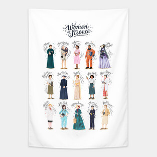 Women of Science Tapestry