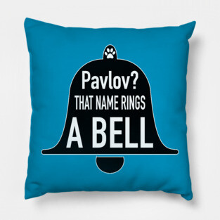 Pavlov Classical Conditioning Psychology Joke Pillow