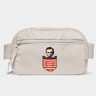 Abraham Lincoln In Chest Pocket Bag
