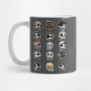 The Walking Dead Puffs parody Mug