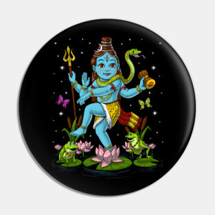 Baby Shiva Nataraja Pin