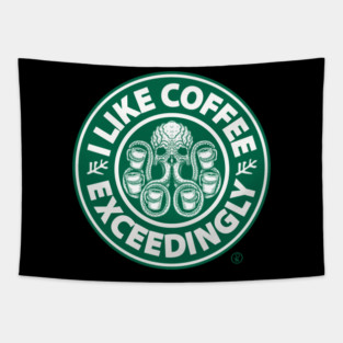 Lovecraft Coffee - Azhmodai 22 Tapestry