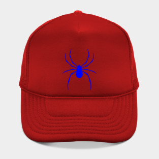 Radioactive Spider Blue Logo Hat