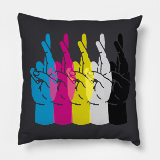 Fingers Crossed For Hope Pillow