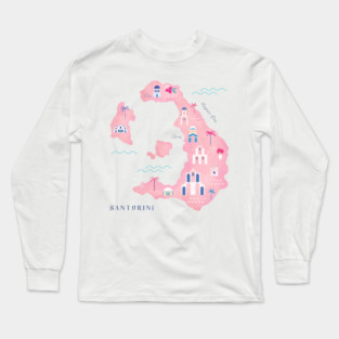 Santorini Long Sleeve T-Shirt