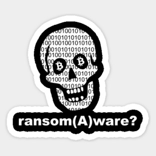 Ransomware Sticker
