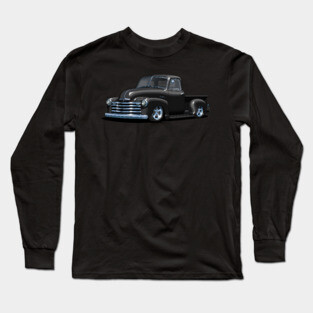 Custom 49 Chevy Pickup Truck Long Sleeve T-Shirt