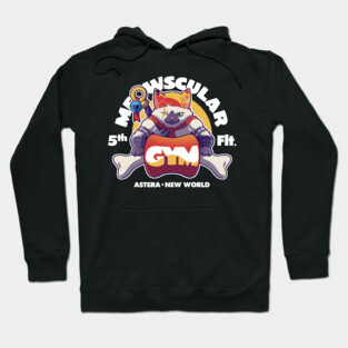 Meowscular Gym Hoodie