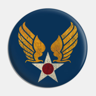 US Army Air Force Vintage Emblem V01 Pin