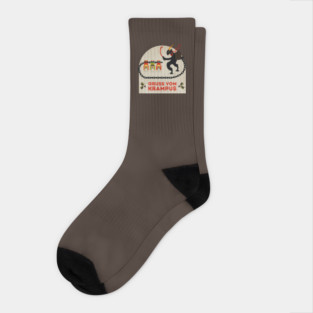 Gruss vom Krampus Socks