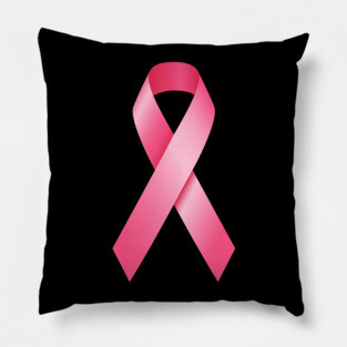 Breast Cancer awareness pink ribbon Pillow
