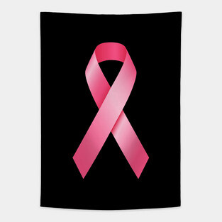 Breast Cancer awareness pink ribbon Tapestry