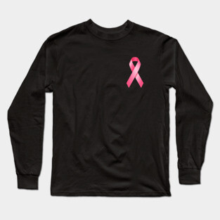 Breast Cancer awareness pink ribbon Long Sleeve T-Shirt