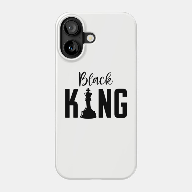 Black King, Black Father, Black Man Phone Case by UrbanLifeApparel
