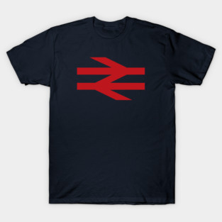 British Rail Double Arrow logo - As Worn by Damon Albarn T-Shirt