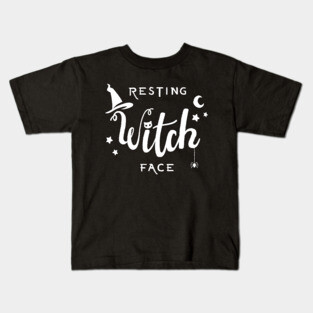 Resting Witch Face Kids T-Shirt