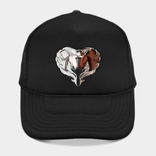 Love Horses. Heart Horses. Hat