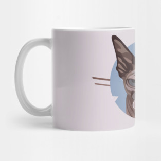 Angry Sphynx Cat Mug