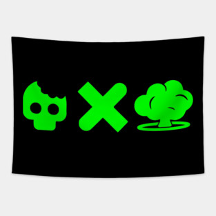 LD+R Zombie (micro) Apocalypse Tapestry