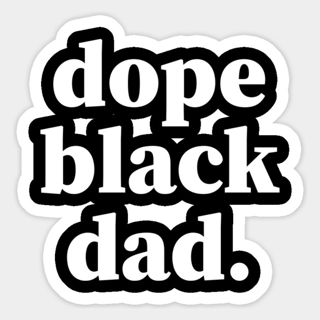 Dope Black Dad, Proud Dad, Black Dad, Black Father Magnet by UrbanLifeApparel
