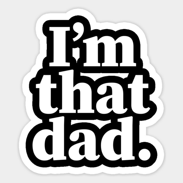 I'm that dad, Black dads matter, Black Dad, Dope Black dad Magnet by UrbanLifeApparel