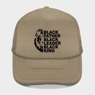 Black Father, Black Leader, Black King Hat