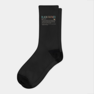 Black Father meaning, Black Dad, Black Father Socks