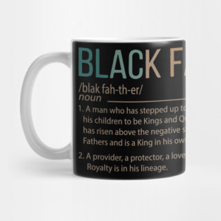 Black Father meaning, Black Dad, Black Father Mug