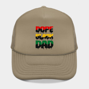 Dope Black Dad drip, Black Dad, Black Father Hat