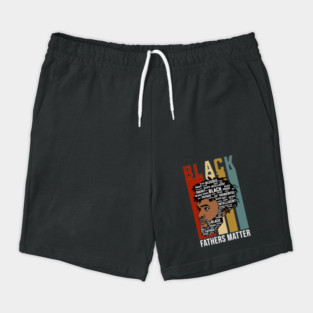 Black Fathers Matter, Black Fathers, Black Man Shorts