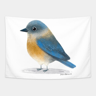 Eastern Bluebird Tapestry