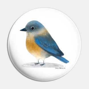 Eastern Bluebird Pin