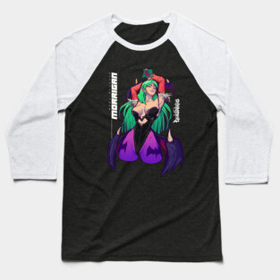 Morrigan Aesland - Darkstalkers Baseball T-Shirt