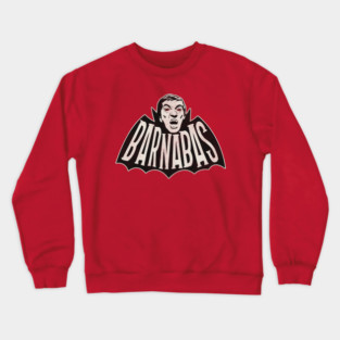 Barnabas Collins Vintage Dracula Vampire Horror Movie Crewneck Sweatshirt