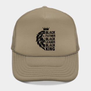 Black Father, Black Leader, Black King, Lion Hat