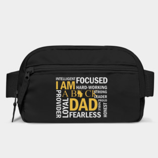 I am a Black Dad, Black Father Bag