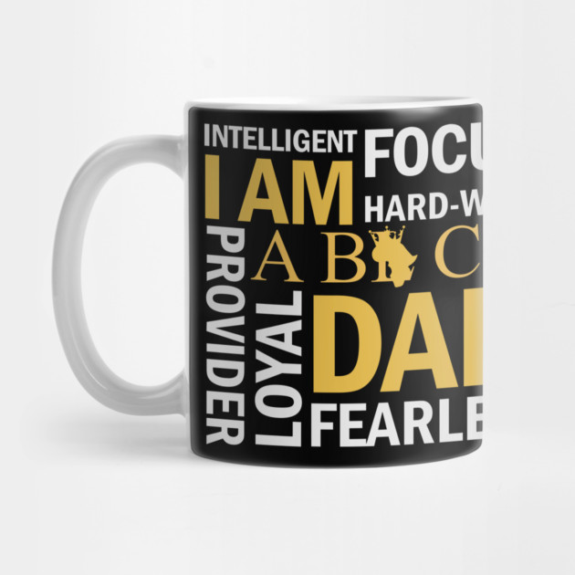 I am a Black Dad, Black Father by UrbanLifeApparel