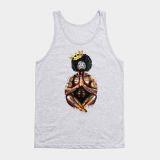 Intelligent Black Man, Black Dad, Black King Tank Top