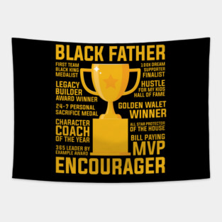 Black Father Award, Black Dad, Black Father Tapestry
