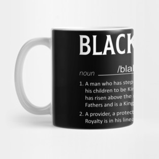 Black Father definition, Black Dad, Black Father Mug